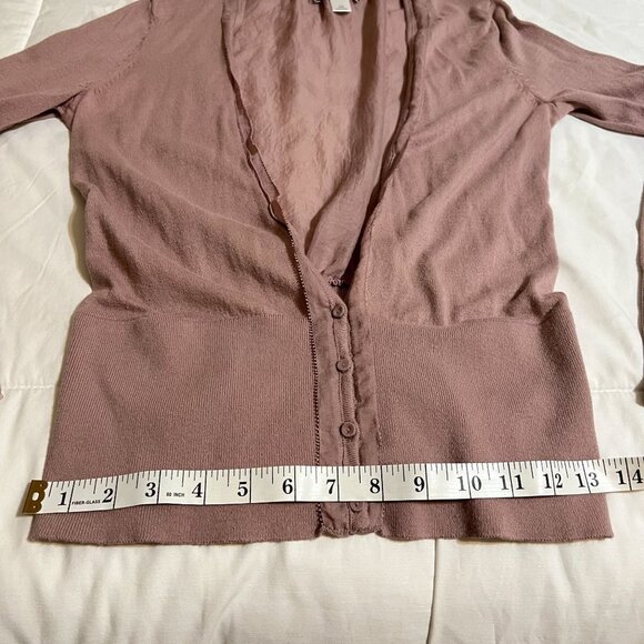 Loft long sleeves cardigan, dust pink, size XS(SALE) - Picture 8 of 13